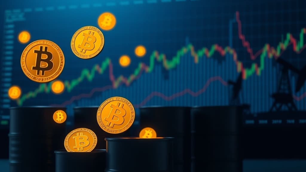 Bitcoin presega 77.000 dolarjev ob petodstotnem padcu cen nafte in rasti azijskih trgov